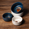 Japanese Style Spiral Patterned Porcelain Tableware Set