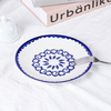 Household Chinese Style Blue And White Porcelain Tableware Set